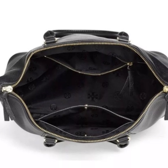 Nwt Tory burch Bombe t medium black satchel bag - Picture 4 of 8